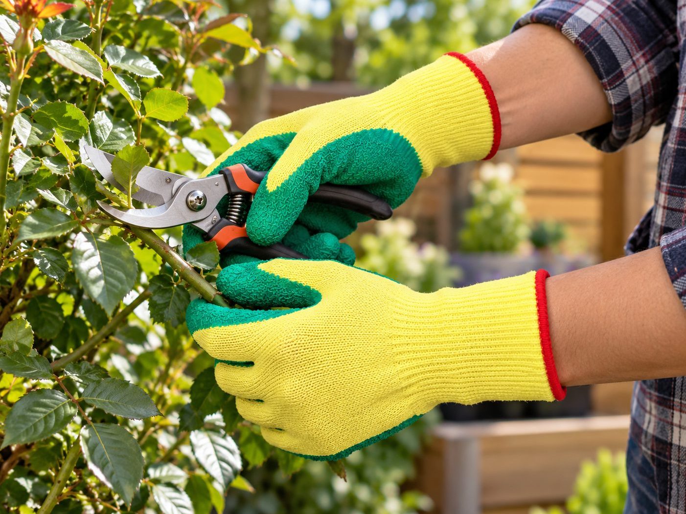 Pruning in the garden